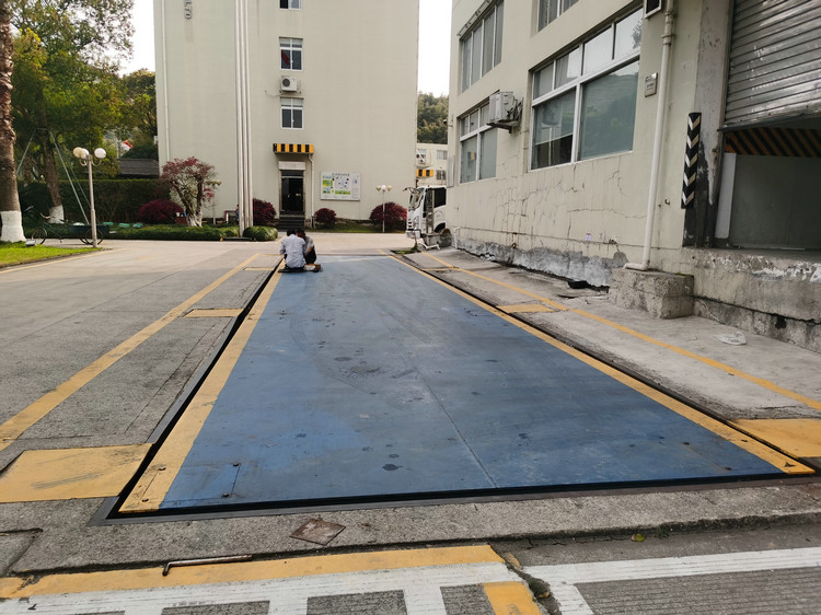 溫州瑞安地磅?瑞安百?gòu)?qiáng)乳業(yè)公司100噸地磅